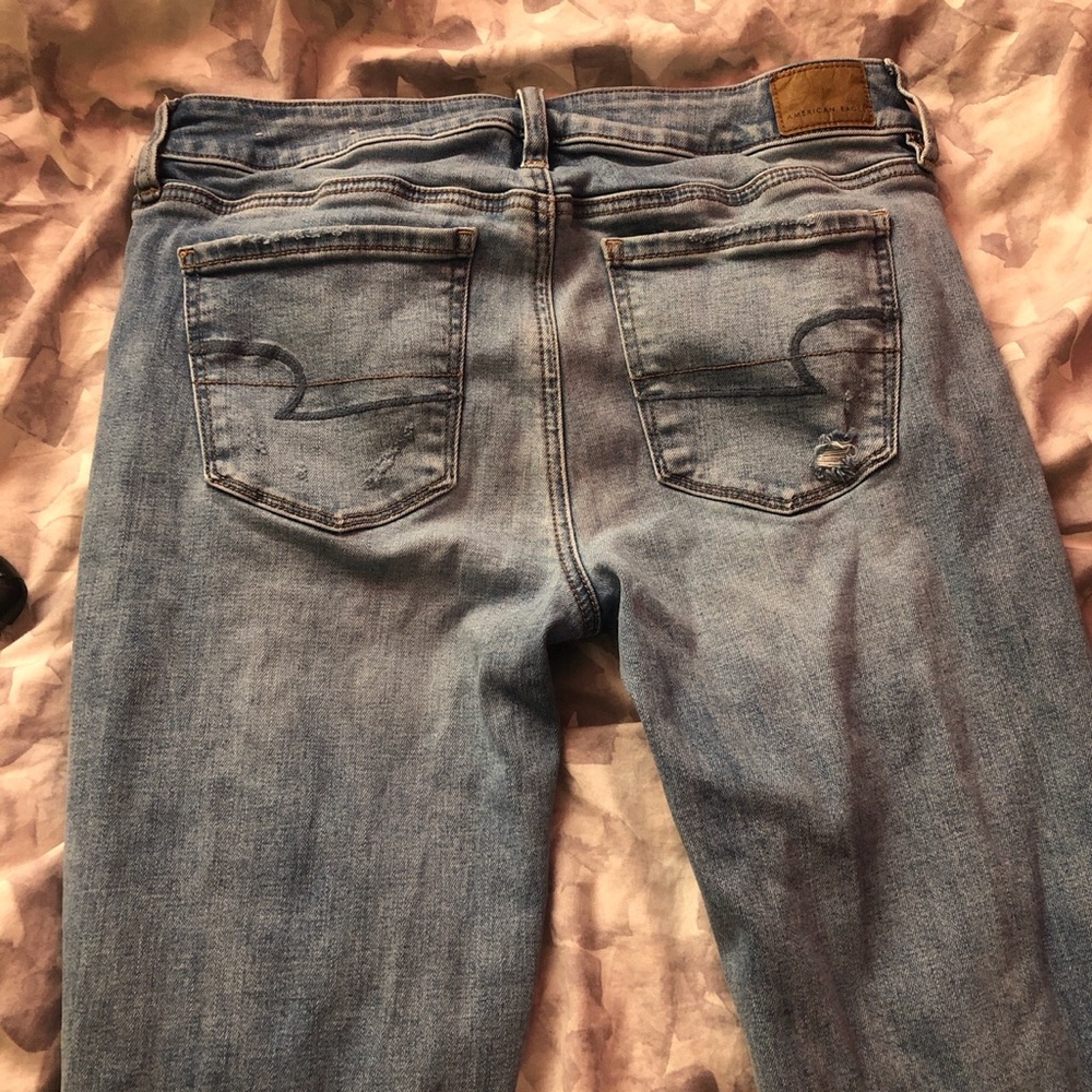 Low Rise Ripped Skinny Jeans - Picture 4 of 5